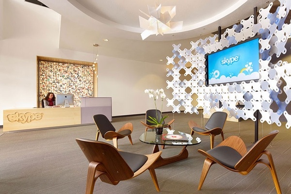 辦公室裝修設計:清新感