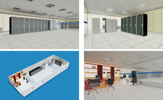 辦公室技術部門效果圖