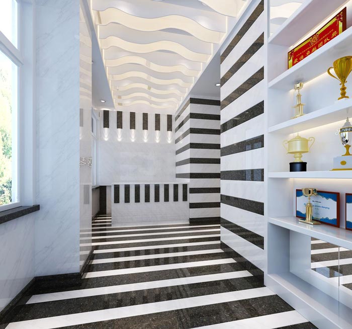 品牌琴行前廳裝修設計案例效果圖