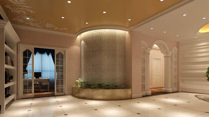 溫馨、浪漫美容院裝修設計案例