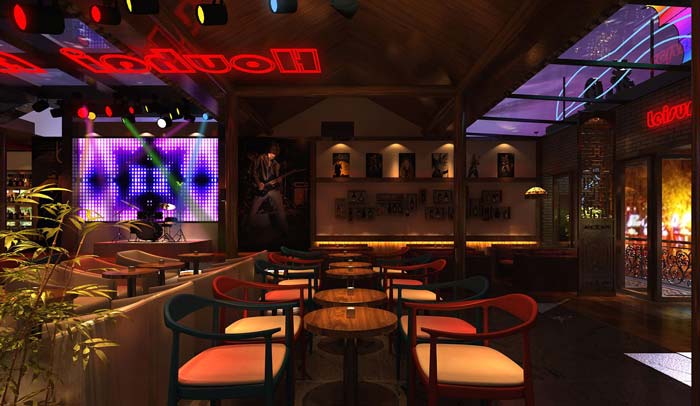 情侶、商務(wù)、聚餐、休閑酒吧前臺(tái)裝修設(shè)計(jì)案例效果圖