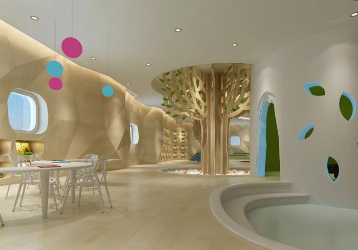 早教繪本館裝修設計案例