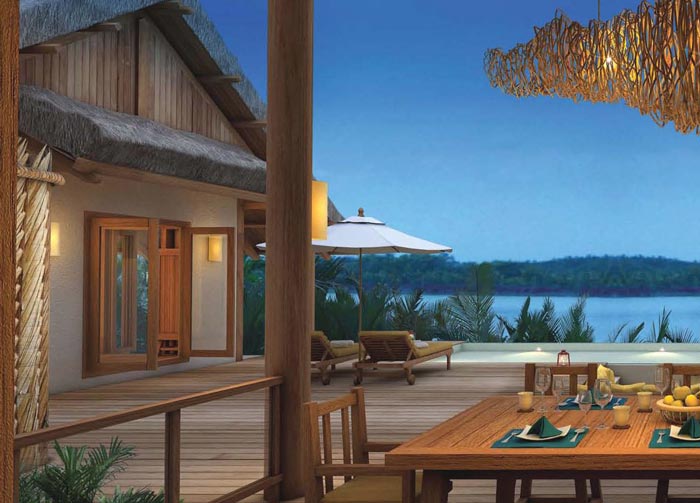 私人度假酒店觀景區左邊裝修設計案例效果圖