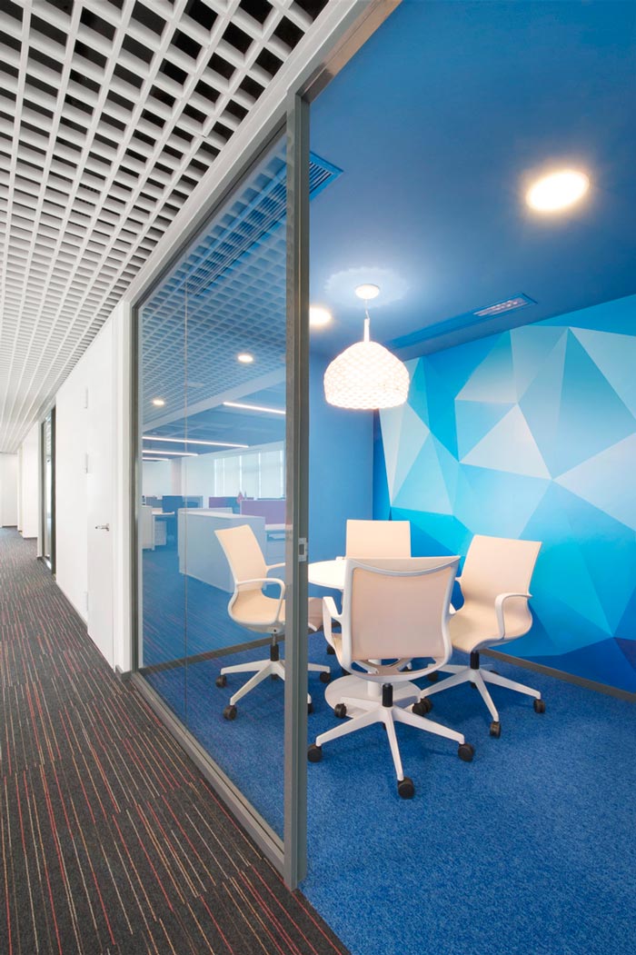 服飾公司辦公室洽談區域裝修設計案例效果圖