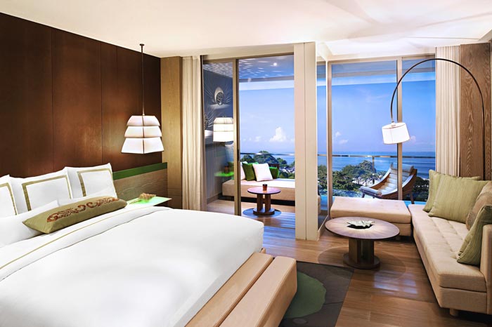 度假村酒店套間客房裝修設(shè)計案例效果圖