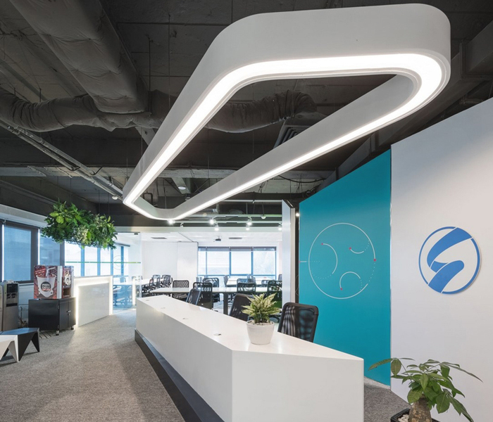 傳媒公司辦公室裝修設計案例