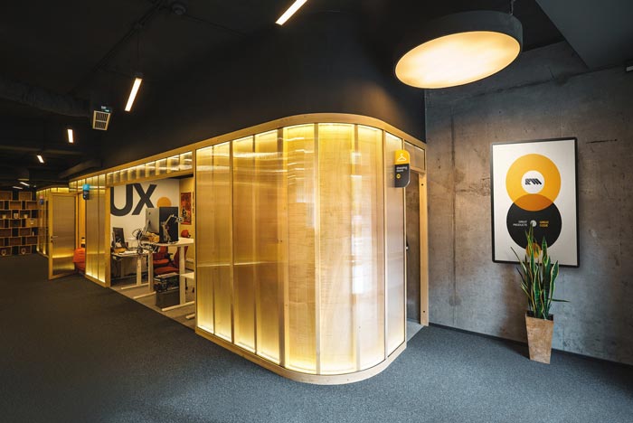 軟件公司辦公室動線裝修設(shè)計(jì)案例效果圖