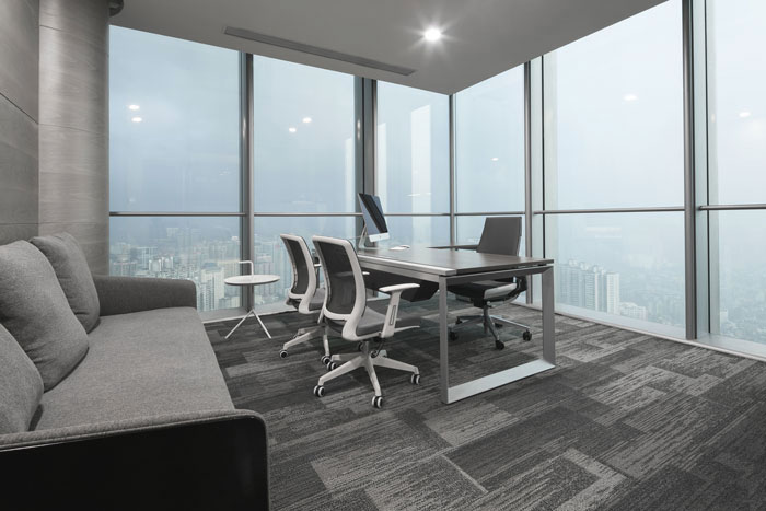 培訓機構總經理辦公室裝修設計案例效果圖