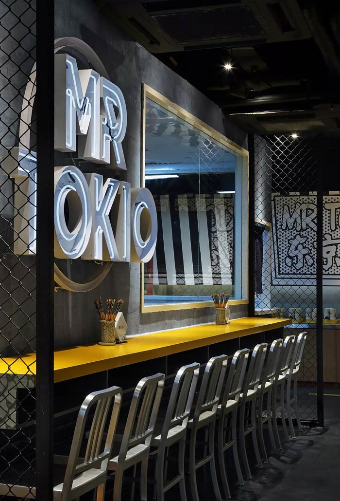 日式快餐店吧臺裝修設(shè)計(jì)效果圖