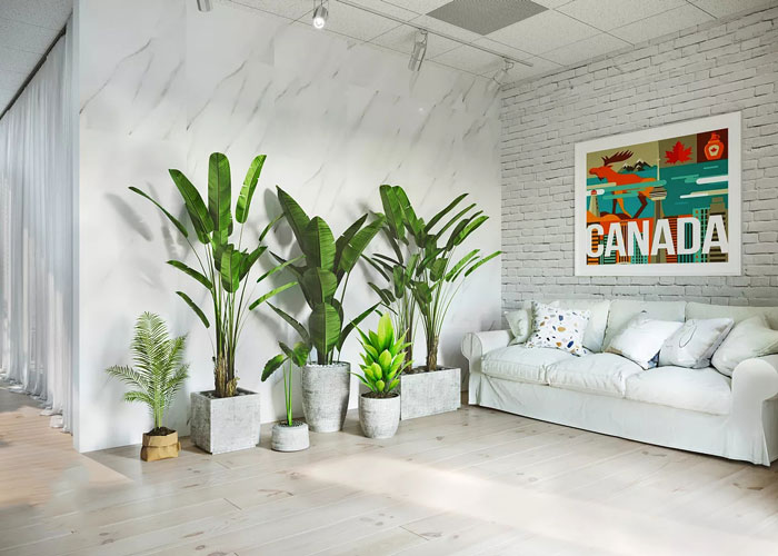 北歐風格辦公室進門區(qū)裝修設(shè)計案例效果圖