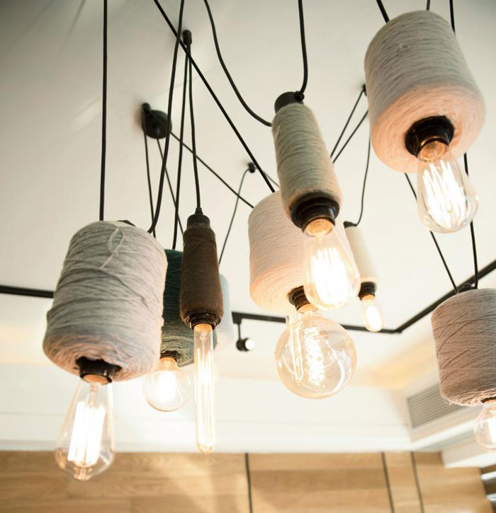 80平方辦公室燈光裝修設計效果圖