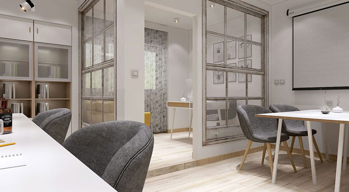公寓改造總經理工作室效果圖