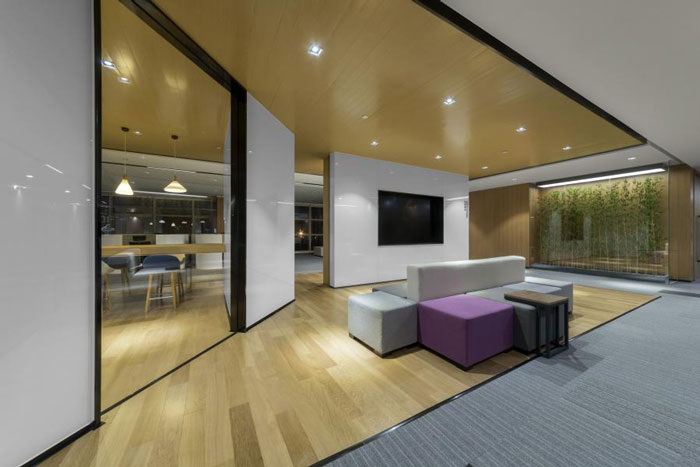 杭州辦公樓接待區裝修設計效果圖