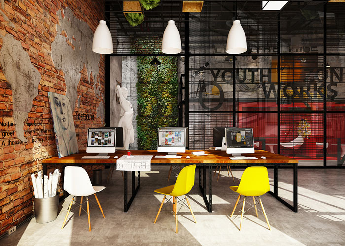 聯合辦公辦公區效果圖