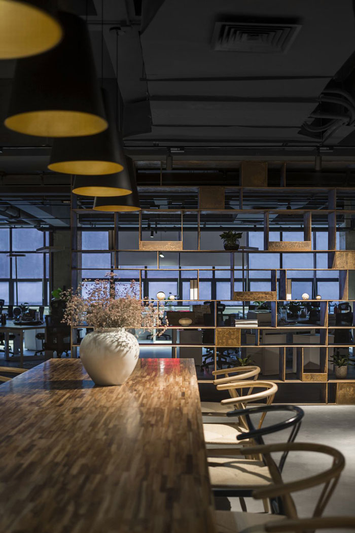 智能辦公室會議區裝修設計效果圖