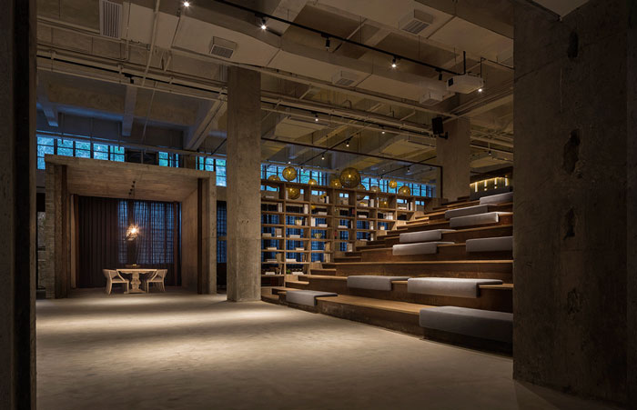 智能辦公室休息區裝修設計效果圖