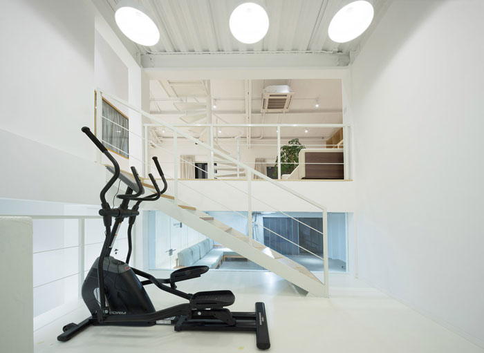 電影影視工作室健身區裝修設計效果圖