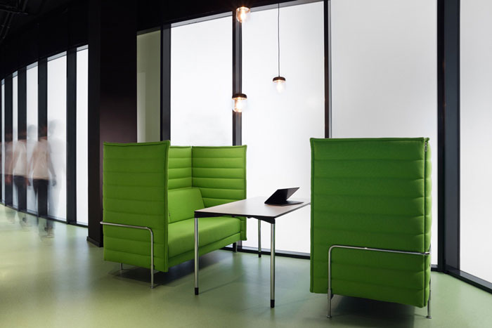 1100平方辦公室交流區裝修設計效果圖