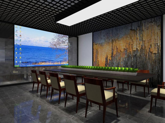 杭州喬司辦公室會議室裝修設(shè)計(jì)效果圖