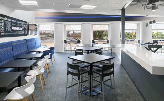 營銷策劃公司辦公室休息區(qū)裝修設計效果圖