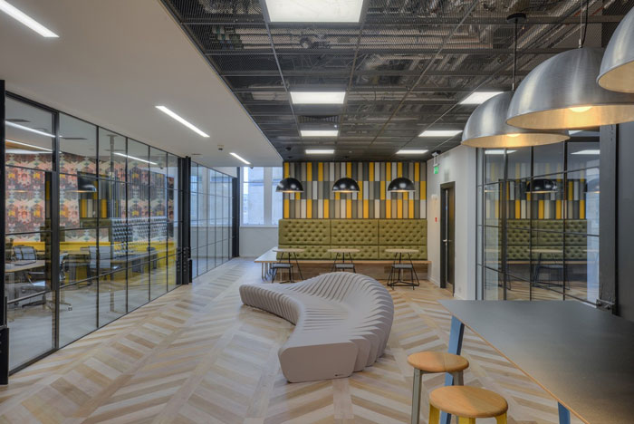 旅游服務公司辦公室休息區裝修設計效果圖