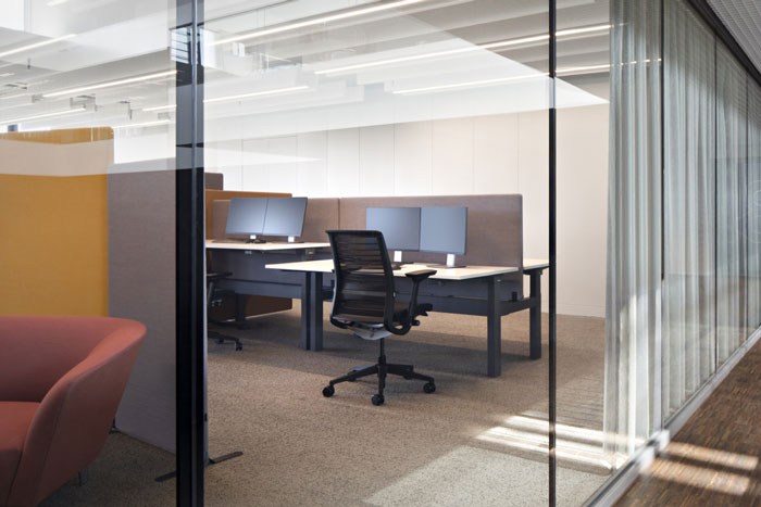 集團辦公樓辦公區裝修設計效果圖