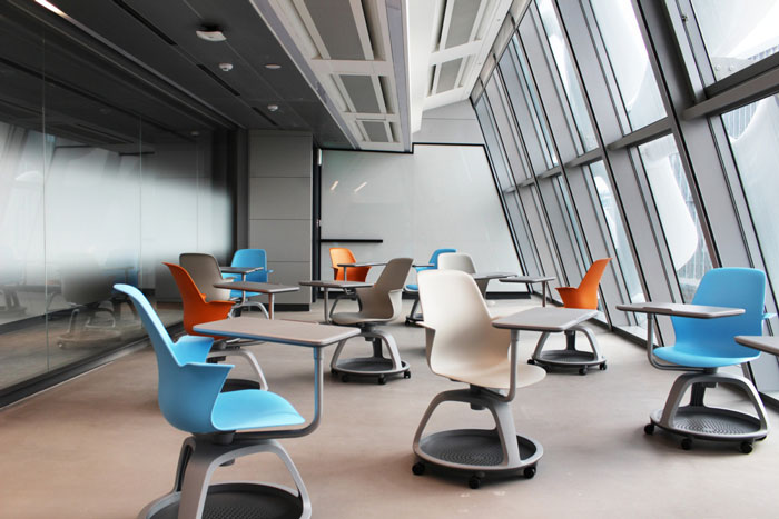 塑料材料公司辦公室休息區裝修設計效果圖