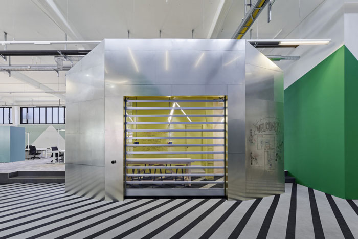 廠區辦公室接待區裝修設計效果圖