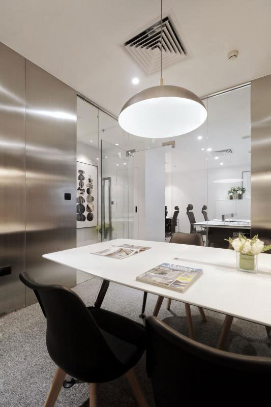 杭州彭埠辦公室會議室裝修設計效果圖