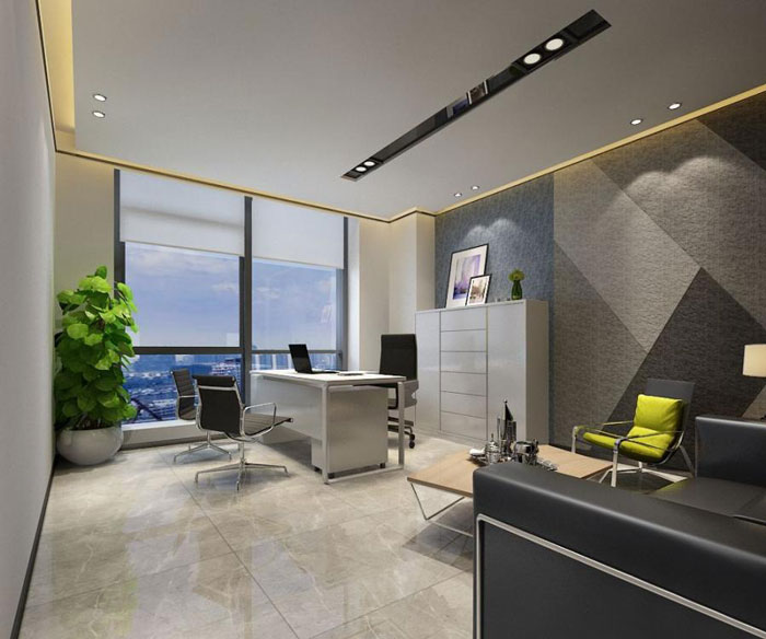 杭州良渚經(jīng)理辦公室裝修設計效果圖