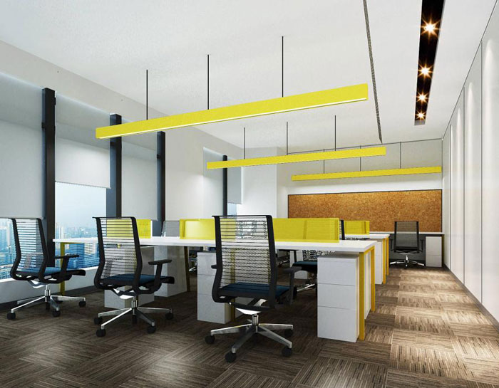 杭州湘湖辦公室辦公區(qū)裝修設(shè)計(jì)方案