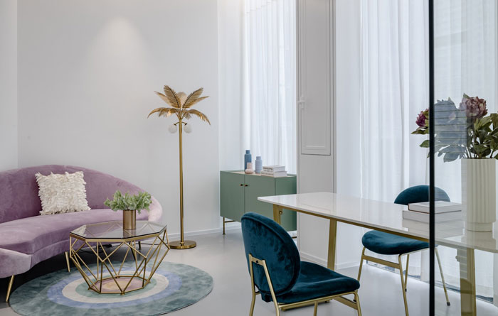 美容機(jī)構(gòu)辦公室裝修設(shè)計(jì)效果圖