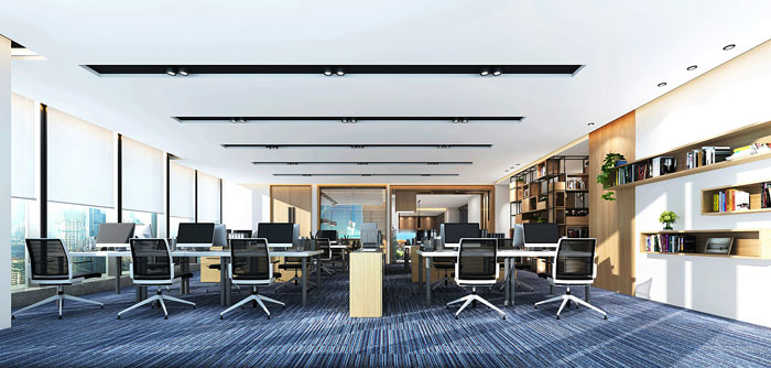 新中式辦公會所辦公區(qū)設(shè)計(jì)方案