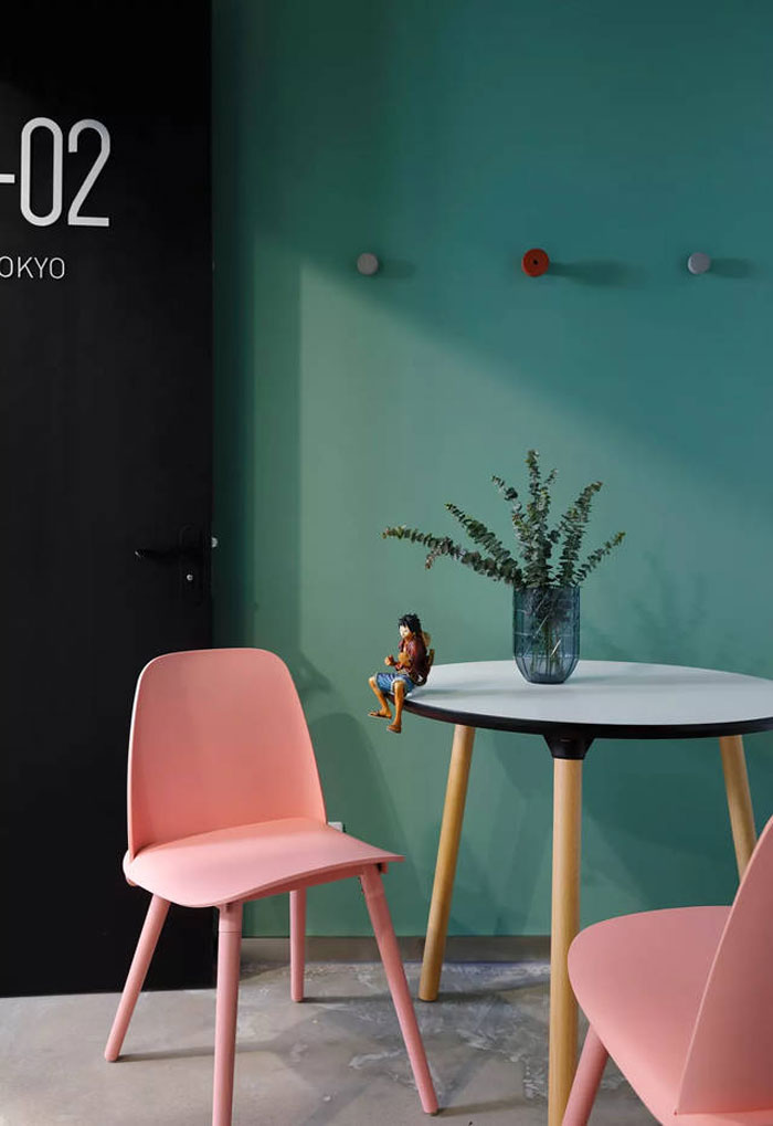 廢舊工廠改造辦公室交流區裝修設計效果圖