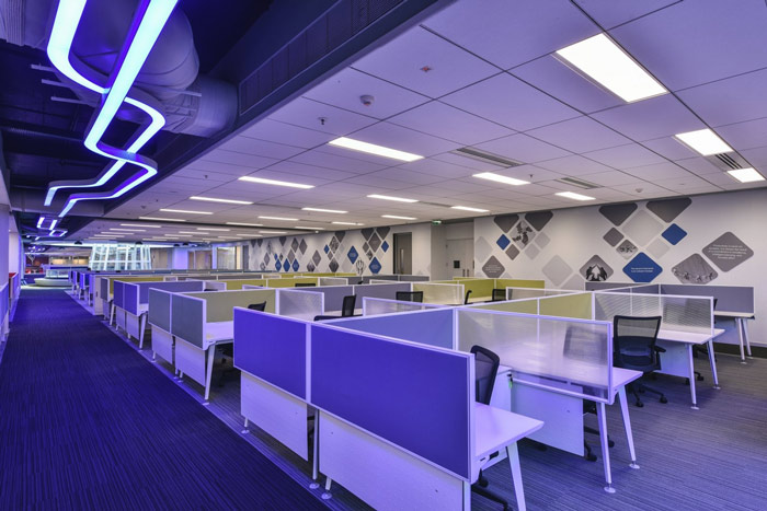 廠房辦公樓辦公區裝修設計效果圖