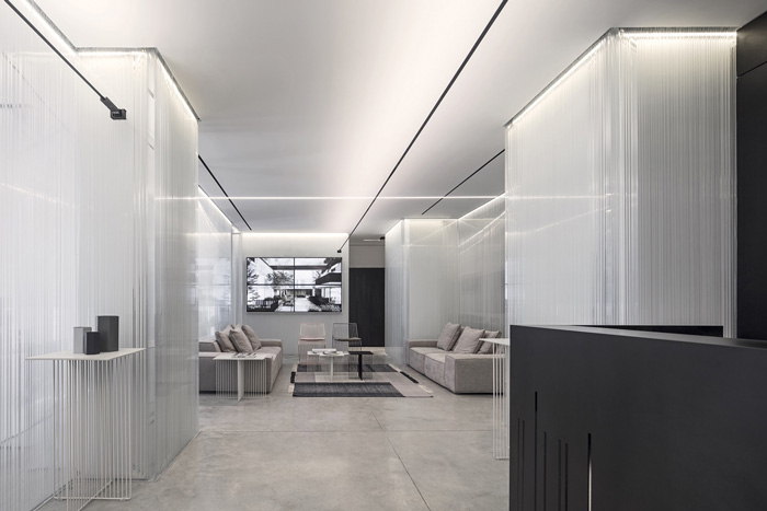 物業(yè)公司辦公室接待區(qū)裝修設(shè)計效果圖