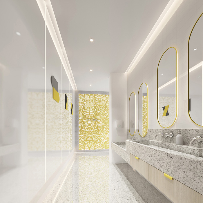 藝術學校衛生間裝修設計效果圖