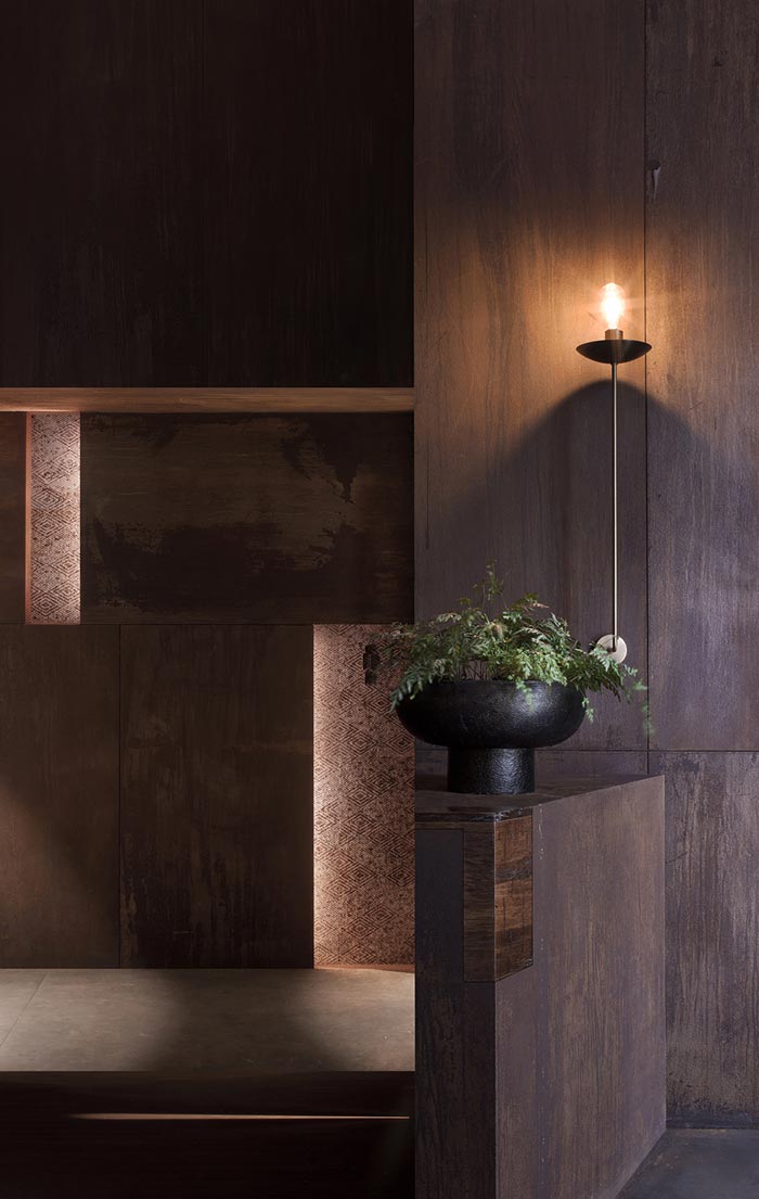 陽朔糖舍酒店畫廊前廳裝修設計效果圖