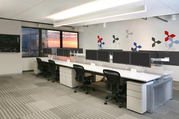 會計公司辦公區裝修設計效果圖