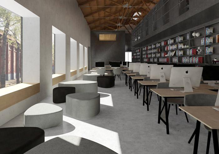 工業廠房辦公區裝修設計效果圖