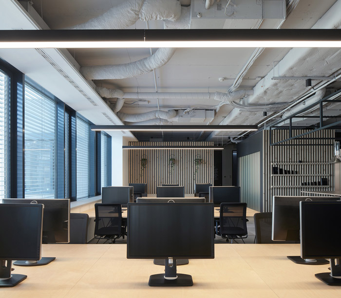數字科技公司辦公室辦公區設計方案