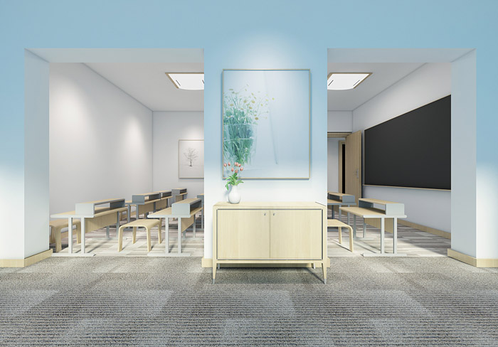 教育培訓機構教室裝修設計效果圖