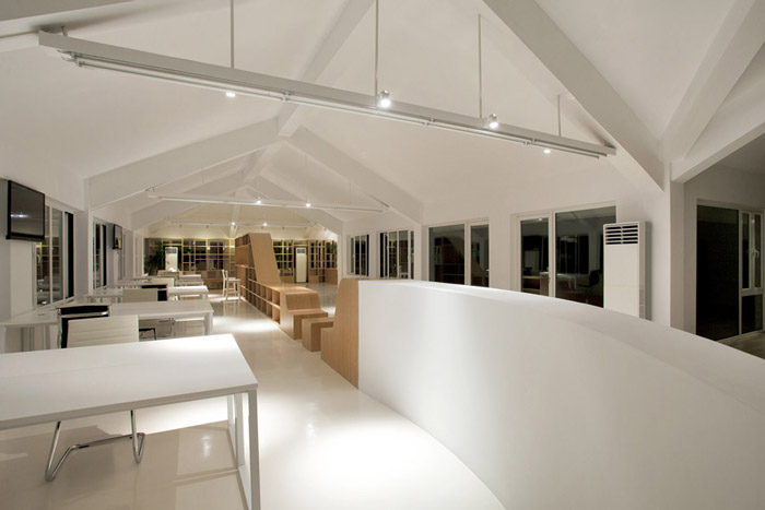 工廠辦公室二樓辦公區改造方案