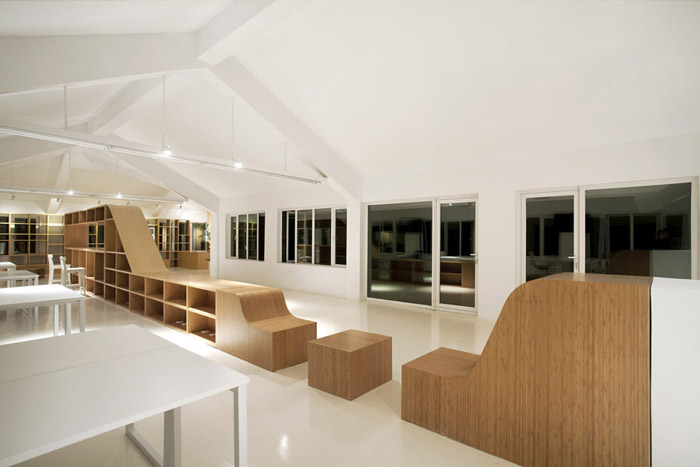 工廠辦公室二樓辦公區改造方案