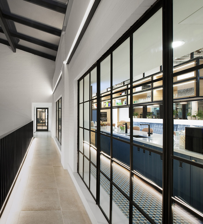 2200平方IT公司走廊裝修設計效果圖