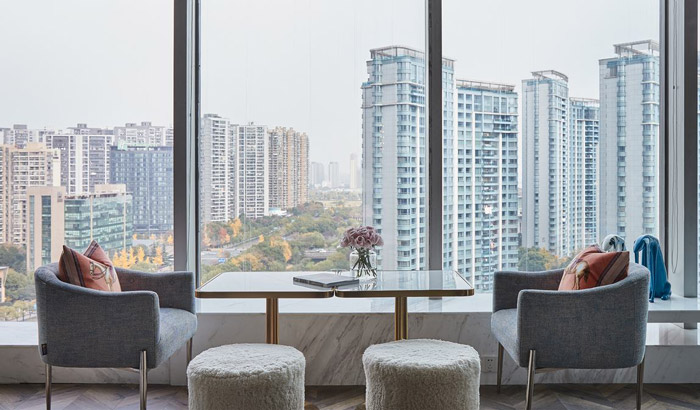 150平方公寓辦公室交流區裝修設計效果圖