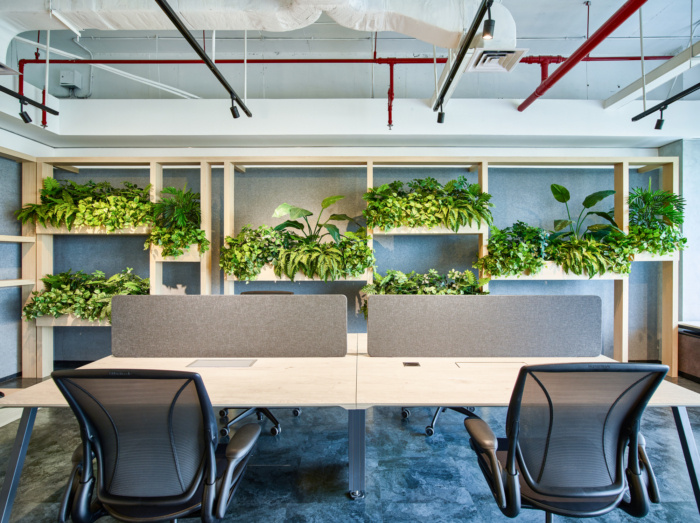 家具供應商辦公室辦公區裝修設計效果圖