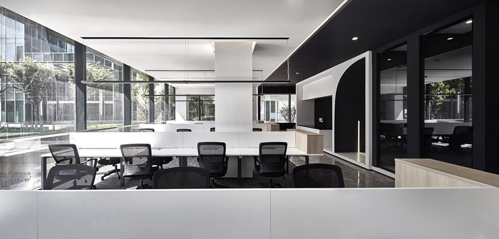 獨棟別墅寫字樓辦公區裝修設計效果圖