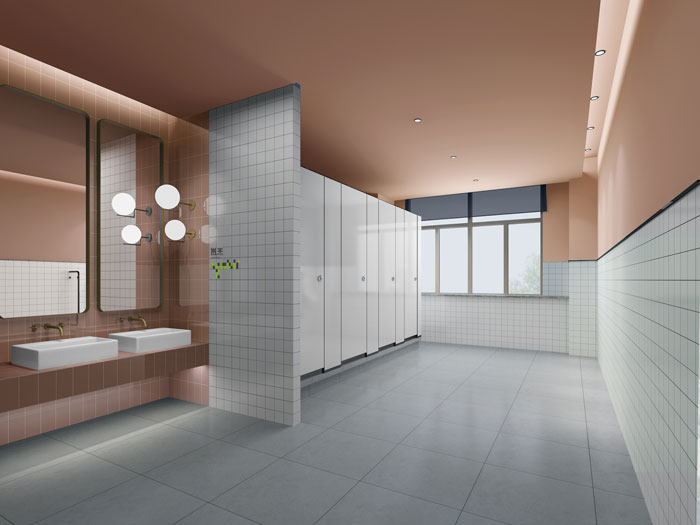 杭州聯(lián)合辦公女衛(wèi)生間裝修設(shè)計效果圖