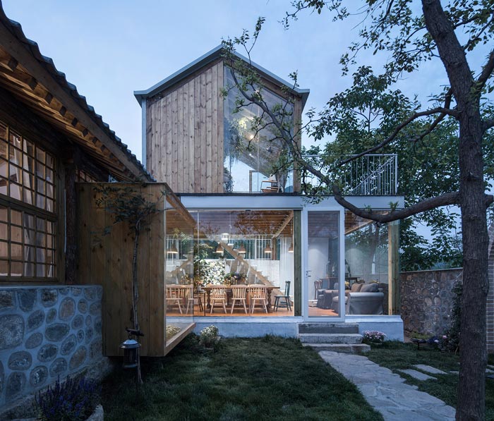 鄉村景區民宿入口裝修設計效果圖